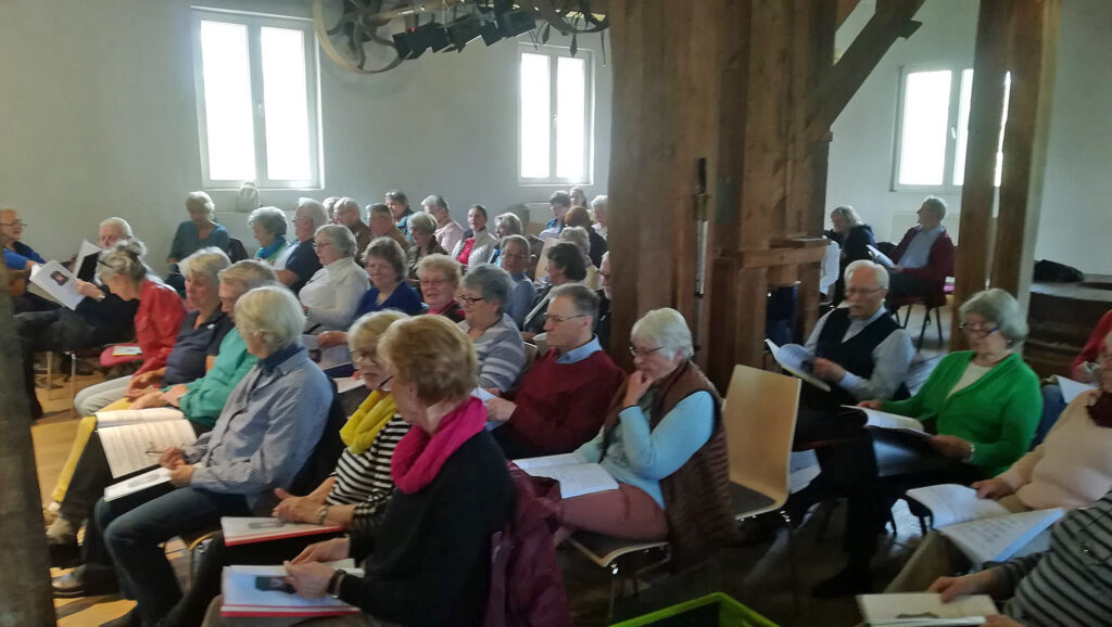 Offenes Singen in der Trittauer Wassermühle
